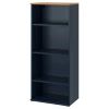 Открытый книжный шкаф - SKRUVBY IKEA/СКРУВБИ ИКЕА, 37.5х60х140 см, синий