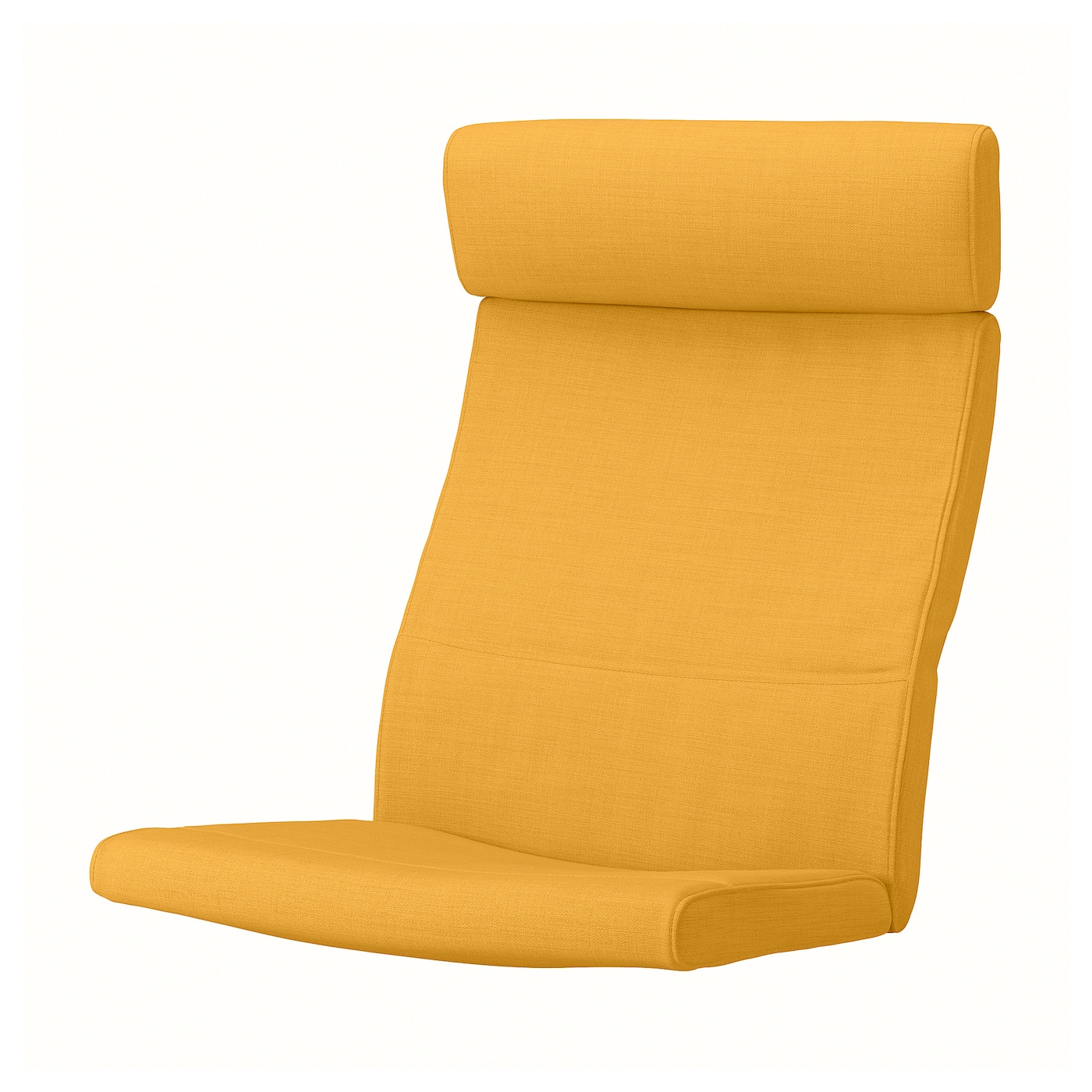 Подушка на кресло-качалку - POÄNG / POАNG  IKEA/  ПОЭНГ ИКЕА,  137х56 см,  желтый