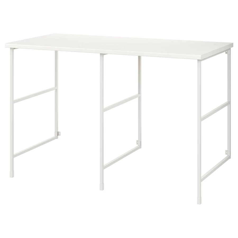 Стеллаж - IKEA ENHET/ ЭНХЕТ ИКЕА 139х63.5х87.5 см, белый (изображение №1)