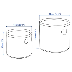Второе фото. Бокс-сет - LEN IKEA/ ЛЕН ИКЕА, 2 шт, зеленый