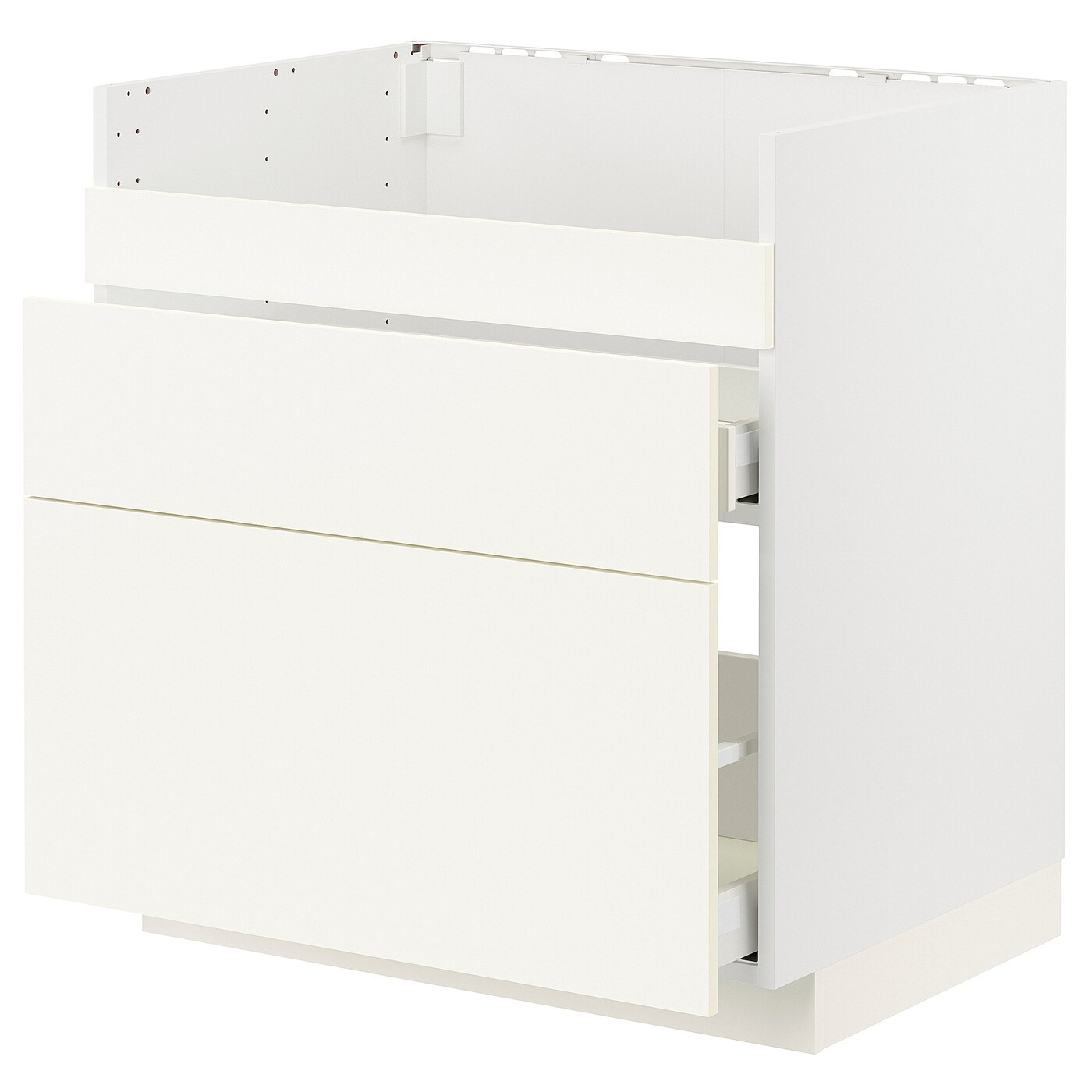 Шкаф под раковину /3 шт/2 шт - METOD / HAVSEN/MAXIMERA  IKEA/ МЕТОД/ХАВСЕН/МАКСИМЕРА ИКЕА, 88х60 см,  белый