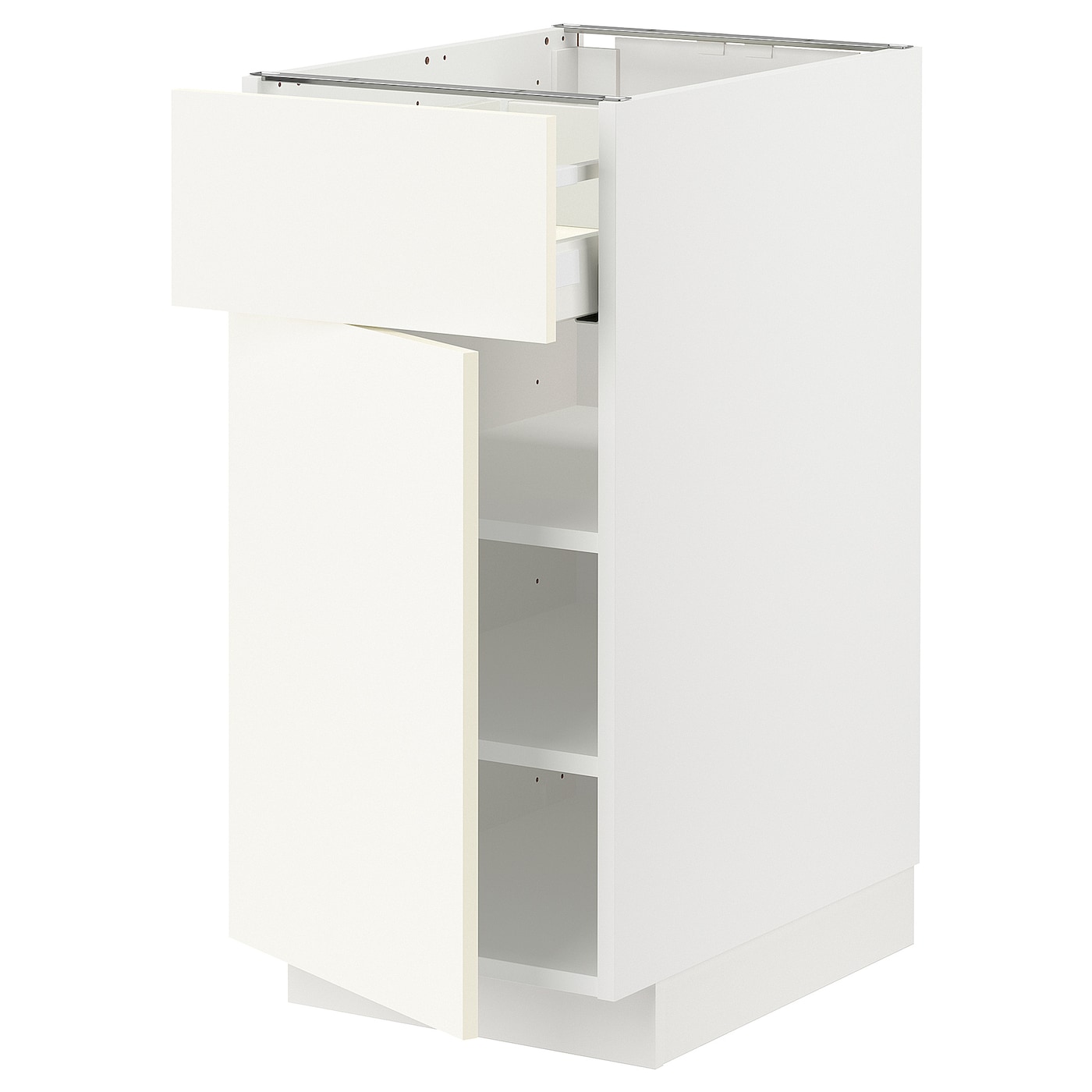 Напольный шкаф - METOD / MAXIMERA IKEA/ МЕТОД/ МАКСИМЕРА ИКЕА,  88х40 см, белый