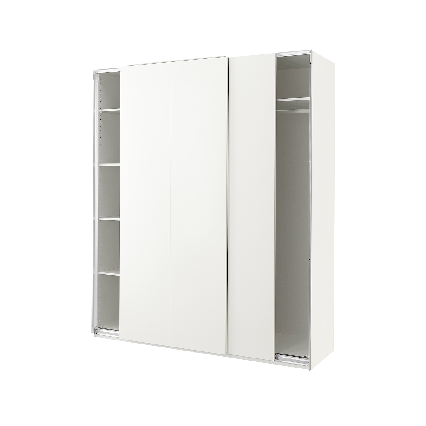 Шкаф - IKEA PAX/HASVIK/ПАКС/ХАСВИК ИКЕА, 66х200х236,4 см, белый