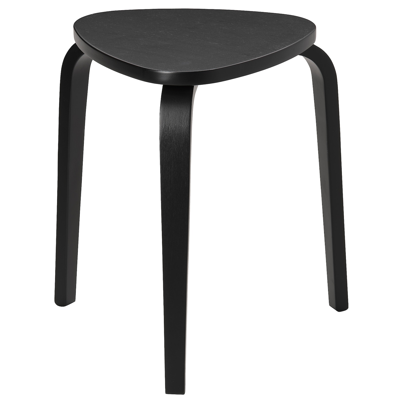 Табурет - KYRRE IKEA/ КЮРРЕ ИКЕА, 47х43х5 см, черный