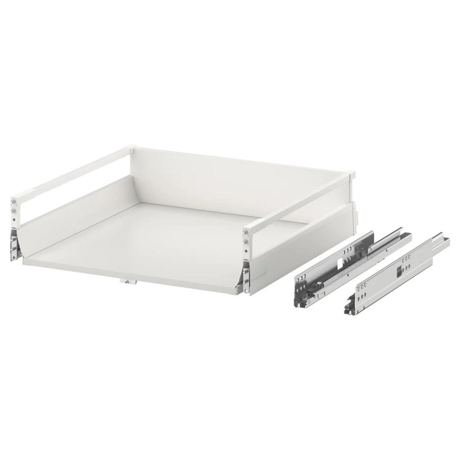 Ящик средний с точечным открыванием -  EXCEPTIONELL IKEA/ ЭКСЕПТИОНЕЛЛЬ  ИКЕА, 56,4х14,4 см, белый (изображение №1)