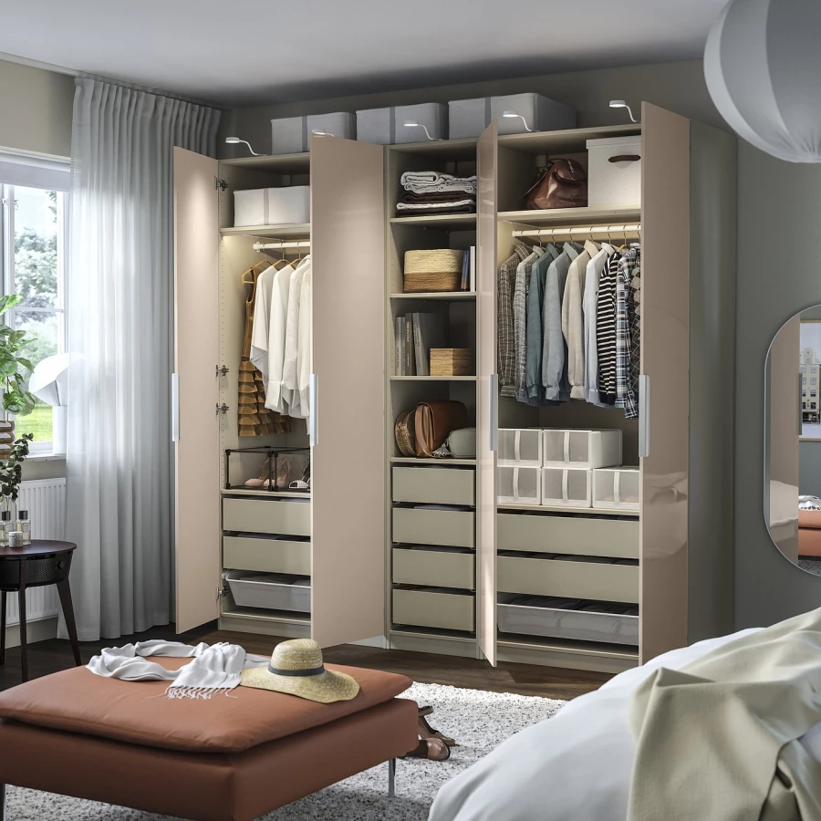 IKEA PAX / FARDAL Гардеробная комбинация ИКЕА (изображение №2)