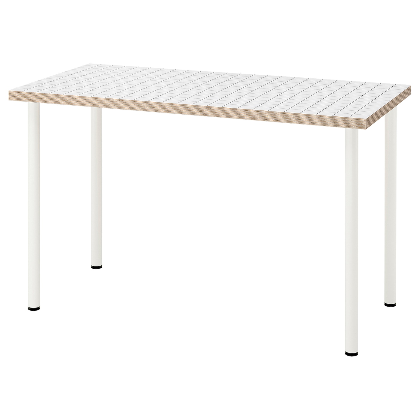 Письменный стол - IKEA LAGKAPTEN/ADILS, 120х60 см, антрацит/белый, ЛАГКАПТЕН/АДИЛЬС ИКЕА