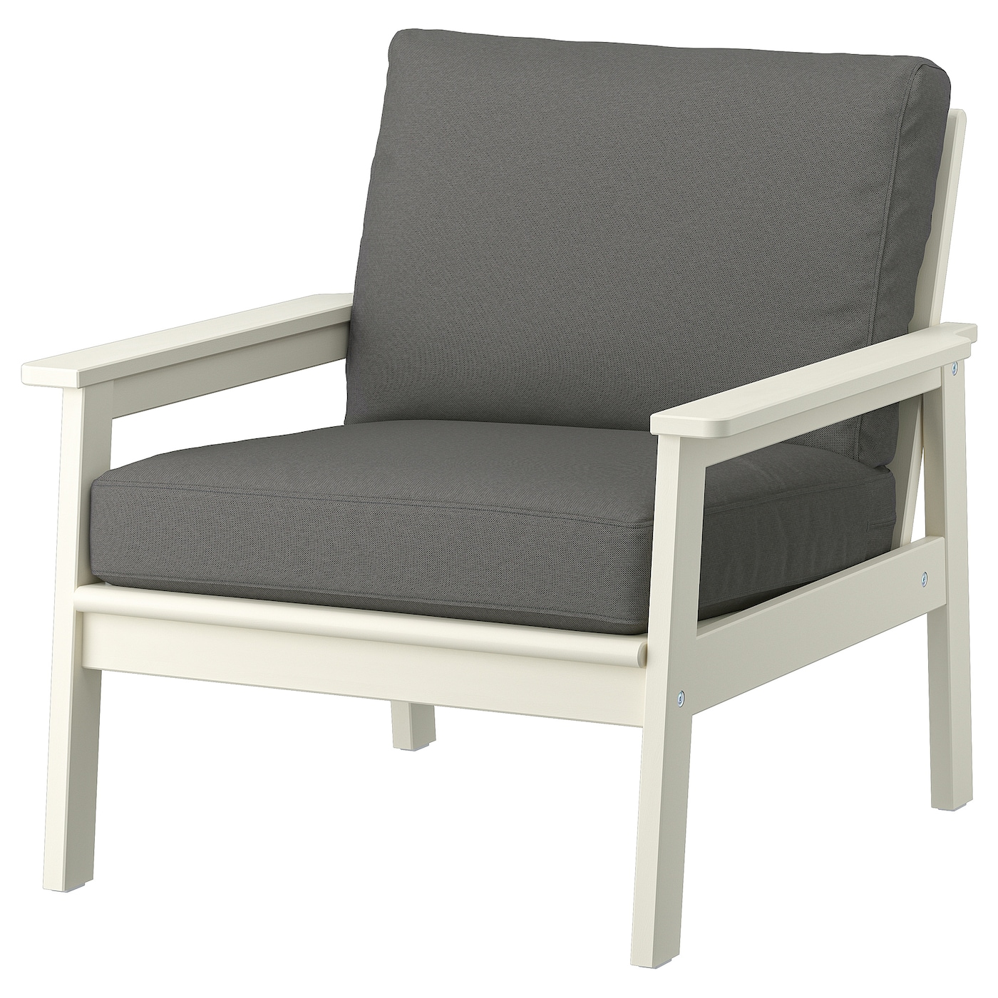 Садовое кресло - BONDHOLMEN IKEA/  БОНДХОЛЬМЕН ИКЕА,  78х77 см, серый