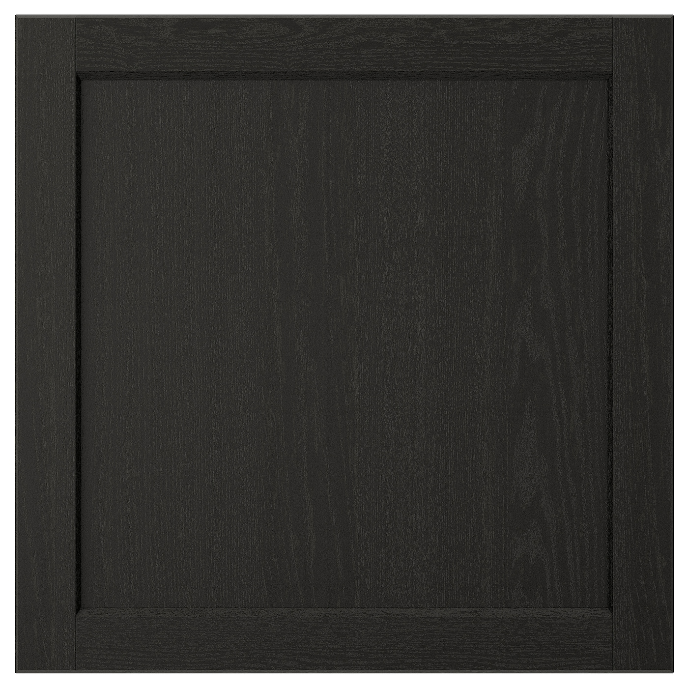 Дверца - IKEA LERHYTTAN, 60х60 см, черный, ЛЕРХЮТТАН ИКЕА