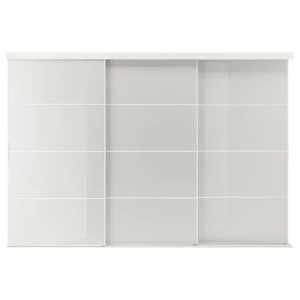 Комбинация раздвижных дверей - SKYTTA/HOKKSUND IKEA/ СКЮТТА/ХОККСУНД ИКЕА, 301х205 см, белый