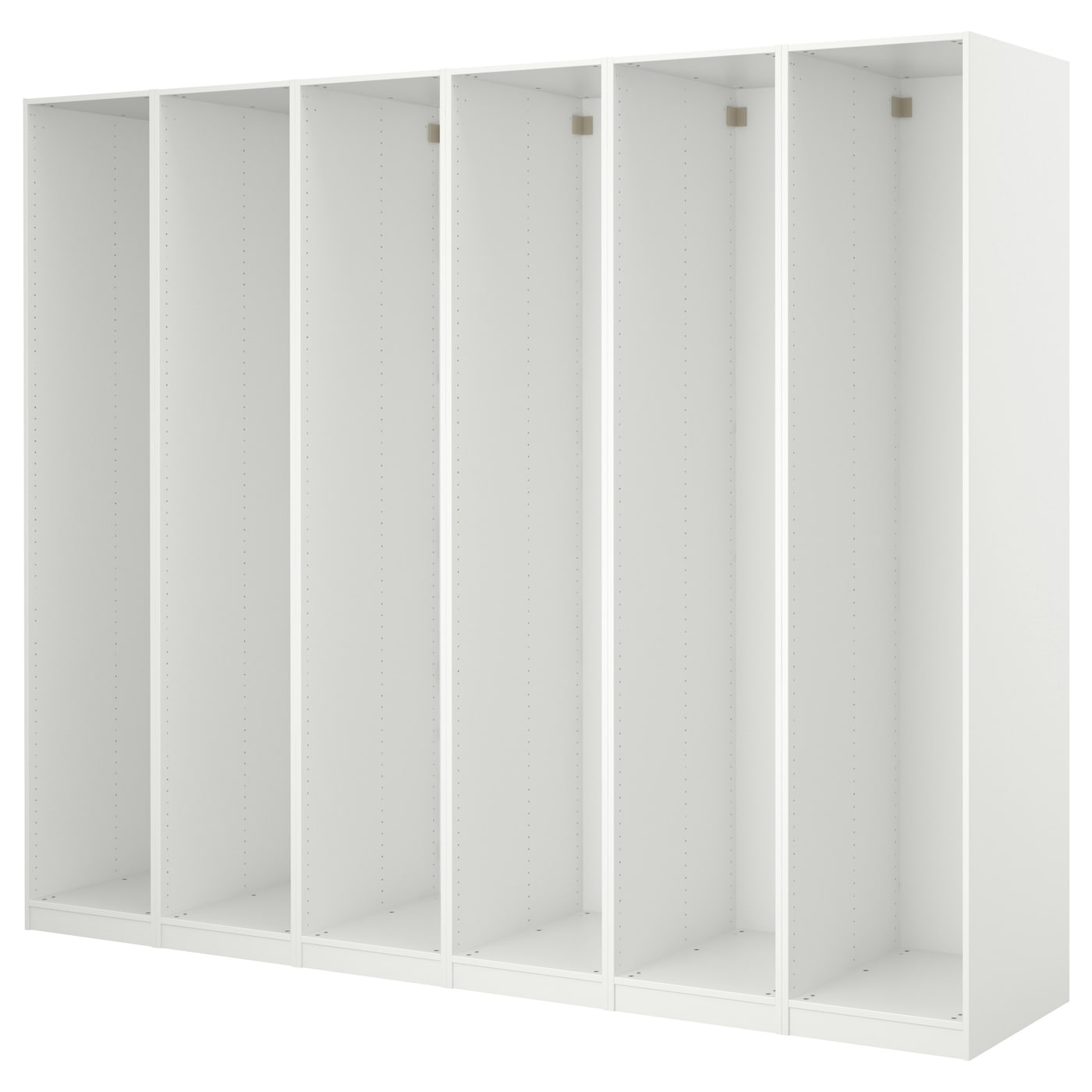Каркас гардероба - IKEA PAX, 300x58x201 см, белый ПАКС ИКЕА