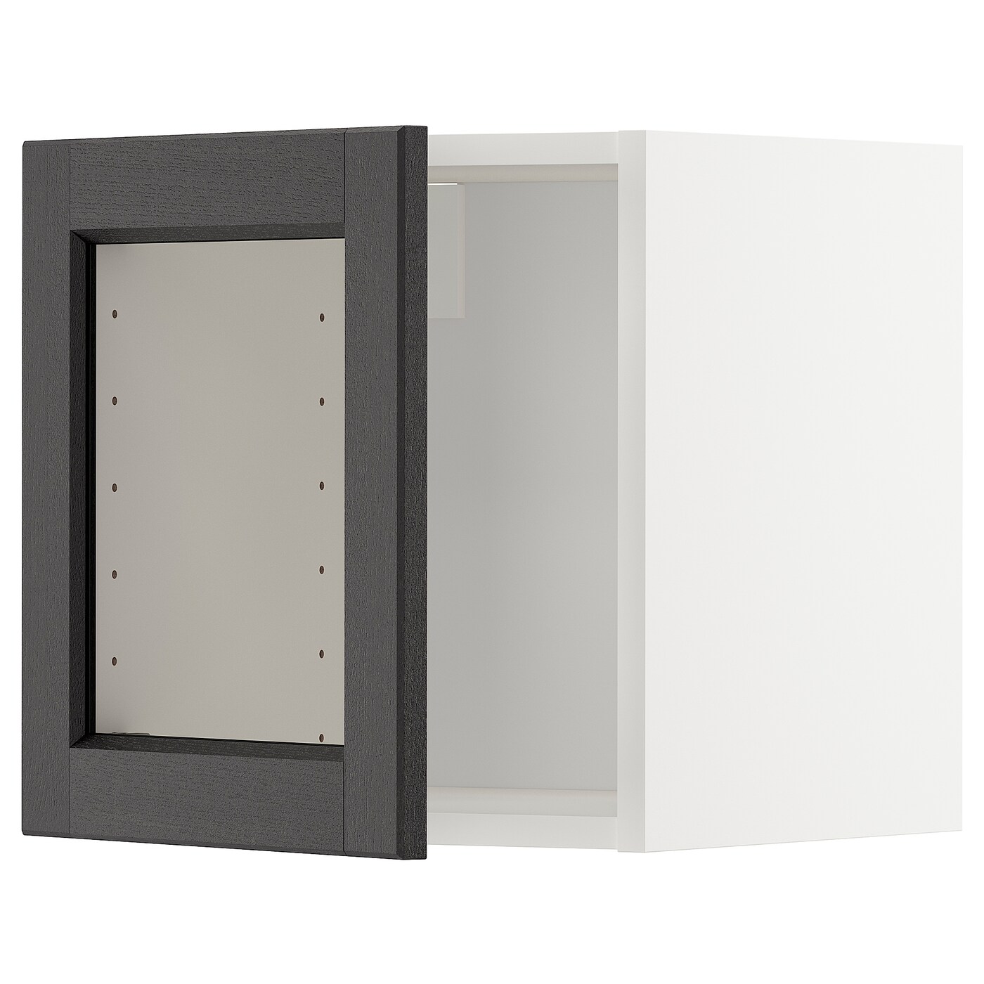 Шкаф - METOD  IKEA/  МЕТОД ИКЕА, 40х40 см, черный/белый
