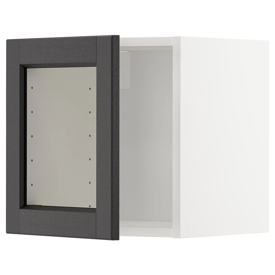 Шкаф - METOD  IKEA/  МЕТОД ИКЕА, 40х40 см, черный/белый (изображение №1)