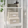 Органайзер с крышкой - IKEA PLOGFÅRA/PLOGFARA, бежевый, ИКЕА (изображение №4)
