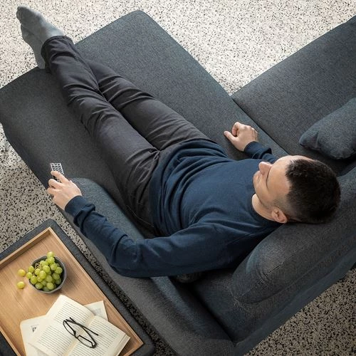 3-местный диван и козетка - IKEA FAMMARP, 273см, черный, ФАММАРП ИКЕА (изображение №9)