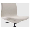 Офисный стул - IKEA LÅNGFJÄLL/LANGFJALL, 68x68x104см, белый, ЛЭНГФЬЮЭЛЛЬ ИКЕА (изображение №4)