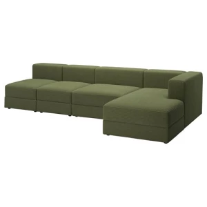 Диван 3-местный - IKEA JÄTTEBO/JATTEBO, 71x160x330см, зеленый, ЙЕТТЕБО ИКЕА