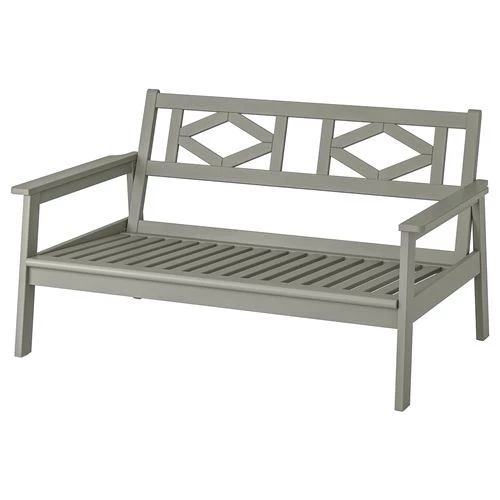 Диван садовый - IKEA BONDHOLMEN, 73х81x139 см, серый, БОНДХОЛЬМЕН ИКЕА (изображение №1)