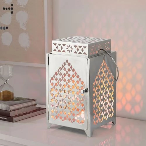 Фонарь - IKEA GOKVÄLLÅ/GOKVALLA/ГОКВЕЛЛО ИКЕА, 32 см, белый (изображение №3)