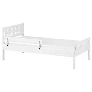 Кровать одноярусная - IKEA KRITTER, 70x160 см, белый, ИКЕА