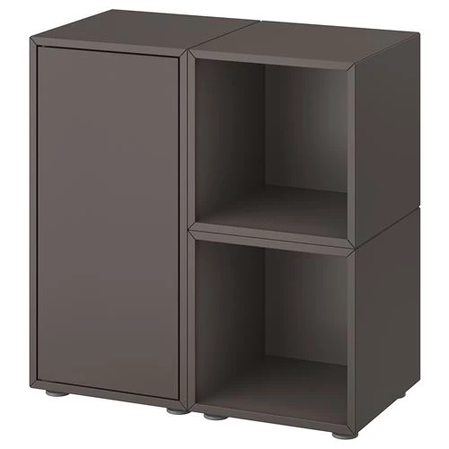 Комбинация для хранения - EKET IKEA/ЭКЕТ ИКЕА, 70x35x72 ,серый (изображение №1)