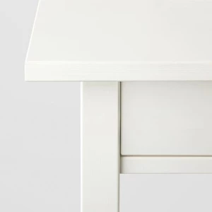Тумбочка - IKEA HEMNES, 46x70 см, белый, Хемнэс ИКЕА