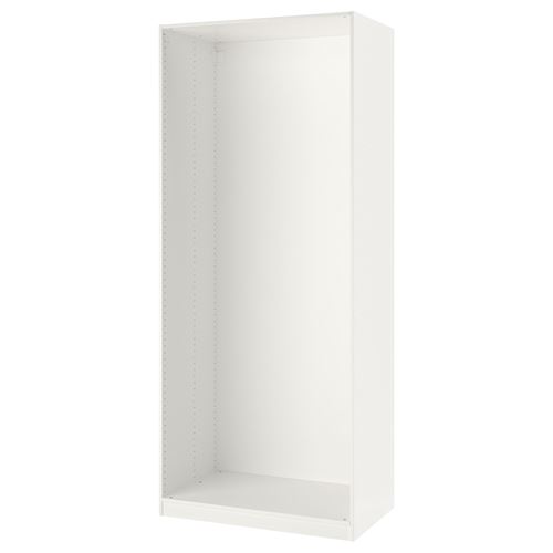 Каркас гардероба - IKEA PAX, 100x58x236 см, белый ПАКС ИКЕА