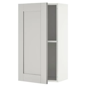 Кухонный навесной шкаф - IKEA KNOXHULT, 40x75 см, серый, Кноксхульт ИКЕА