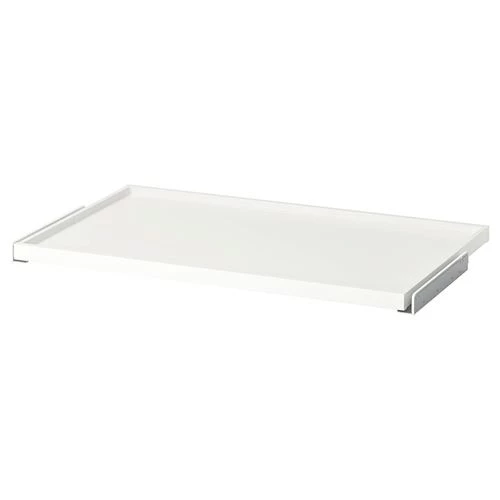 Выдвижная полка - IKEA KOMPLEMENT, 100x58 см, белый КОМПЛИМЕНТ ИКЕА (изображение №1)