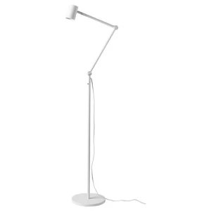 Торшер/светильник напольный - IKEA NYMÅNE, белый, высота 170 см, диаметр абажура 7 см  НИМОНЕ ИКЕА