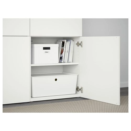 Комбинация для хранения - IKEA BESTÅ/BESTA /Беста/Бесто ИКЕА, 120x40x192 см, белый, (изображение №7)