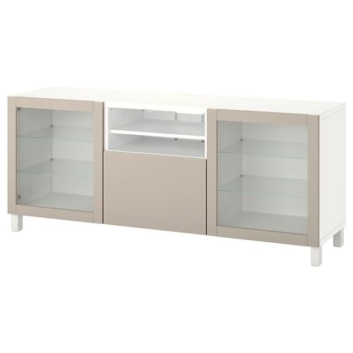 Тумба под ТВ - IKEA BESTÅ/BESTA, 180x42x74 см, белый, Бесто ИКЕА