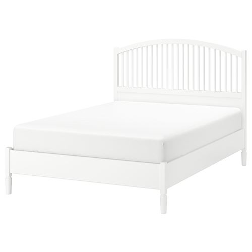 Кровать -TYSSEDAL/LINDBÅDEN/ LINDBАDEN IKEA/ ТИССЕДАЛЬ/ЛИНДБОДЕН   ИКЕА, 140x200 см, белый