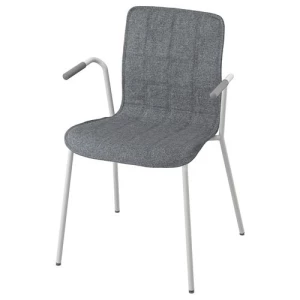 Офисный стул - IKEA LÄKTARE/LAKTARE, 91x55x50см, серый/светло-серый, ЛАКТАРЭ ИКЕА