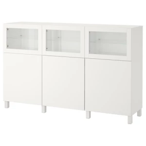 Комбинация для хранения - IKEA BESTÅ/BESTA, 180x42x112 см, белый, Беста/Бесто ИКЕА
