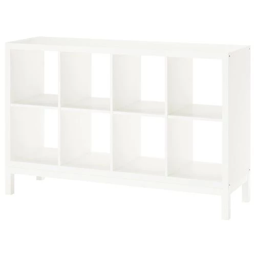 Стеллаж - IKEA KALLAX, 147х39х94 см, белый, КАЛЛАКС ИКЕА (изображение №1)