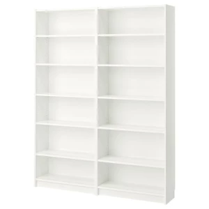 Открытый книжный шкаф - BILLY IKEA/БИЛЛИ ИКЕА, 28х160х202 см, белый