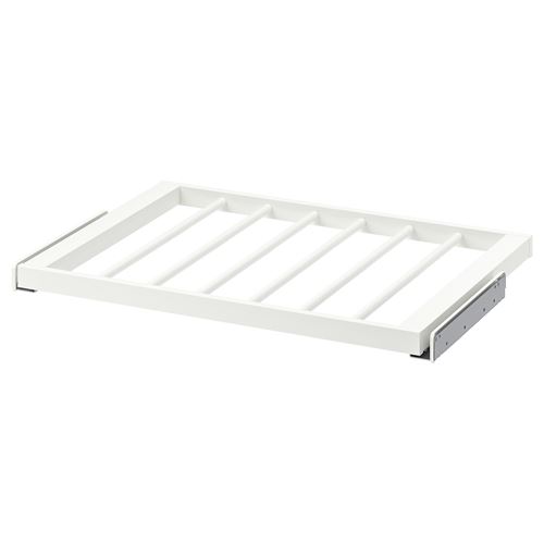 Выдвижная вешалка для брюк - IKEA KOMPLEMENT, 75x58 см, белый КОМПЛИМЕНТ ИКЕА