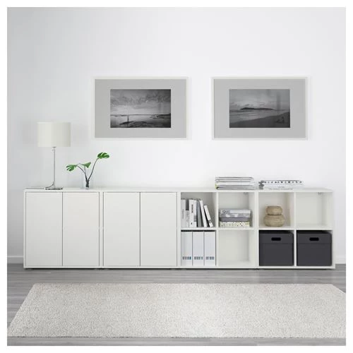 Комбинация для хранения - EKET IKEA/ЭКЕТ ИКЕА, 280x35x72 ,белый (изображение №2)