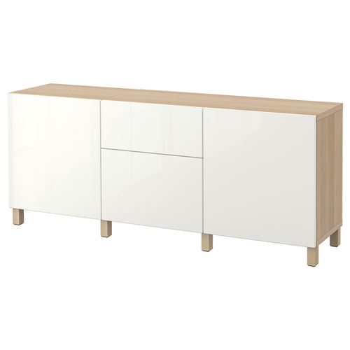 Комбинация для хранения - IKEA BESTÅ/BESTA/ БЕСТА/БЕСТО ИКЕА, 180x42x74 см, белый