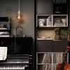 Настенный стеллаж - IKEA EKET, 35x35x35 см, темно-серый, ЭКЕТ ИКЕА (изображение №9)