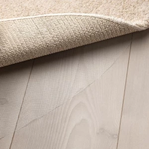 Второе фото. Круглый ковер - IKEA STOENSE/СТОНСЕ ИКЕА, 130 см, бежевый