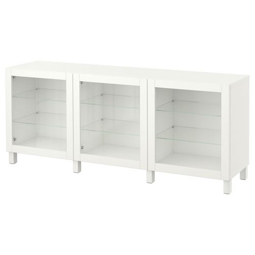 Комбинация для хранения - IKEA BESTÅ/BESTA/БЕСТА/БЕСТО ИКЕА, 180x40x74 см, белый,