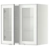 Настенный шкаф с полками - IKEA METOD, 60x60 см, белый МЕТОД ИКЕА