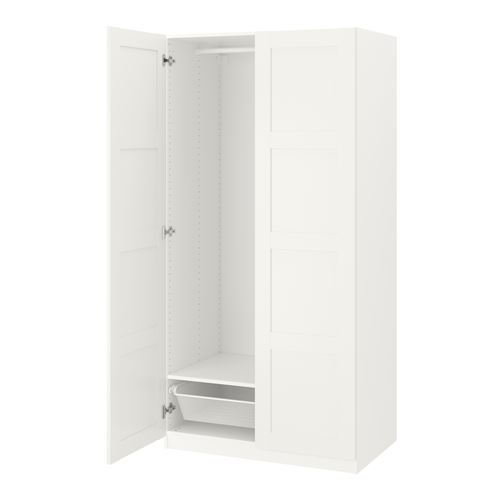 Гардероб - IKEA PAX/BERGSBO/ПАКС/БЕРГСБУ ИКЕА, 100x60x201 см, белый