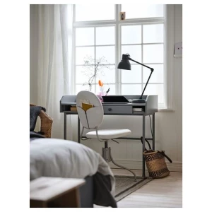 Стул офисный - IKEA BLECKBERGET, 68x68x90см, серый, БЛЕКБЕРГЕТ ИКЕА