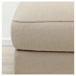 Пуф с местом для хранения - IKEA GRÖNLID/GRONLID/ГРЕНЛИД/ГРЁНЛИД ИКЕА, 98х73х49 см, бежевый