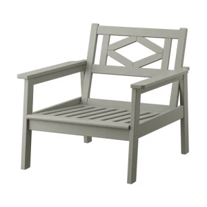 Кресло садовое - IKEA BONDHOLMEN, 73х77 см, серый, БОНДХОЛЬМЕН ИКЕА