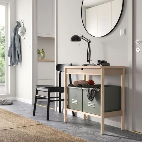 Тележка - IKEA RÖNNINGE, береза, 78х39х75 см, РЁННИНГЕ ИКЕА (изображение №5)