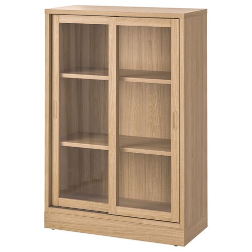 Шкаф - TONSTAD IKEA/ Т ОНСТАД ИКЕА, 82x37x120 см, дубовый шпон
